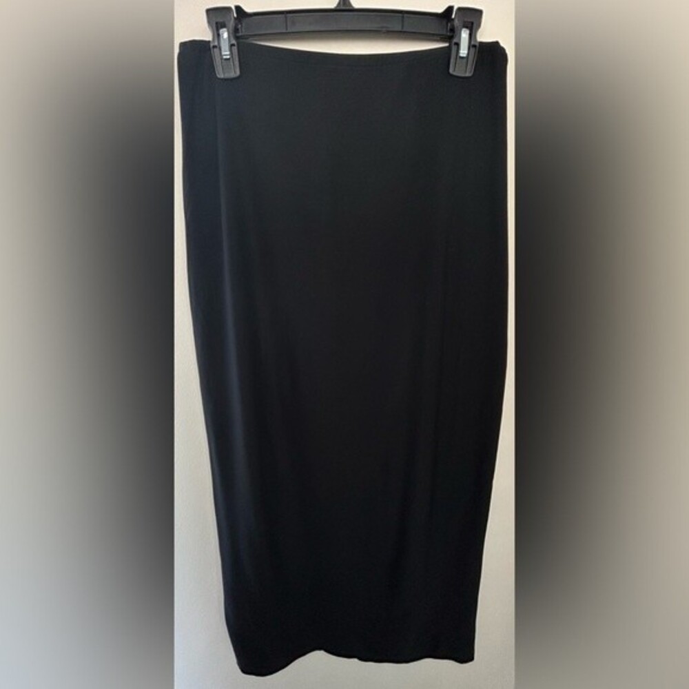 Vintage Ann Taylor Black Maxi Skirt M
